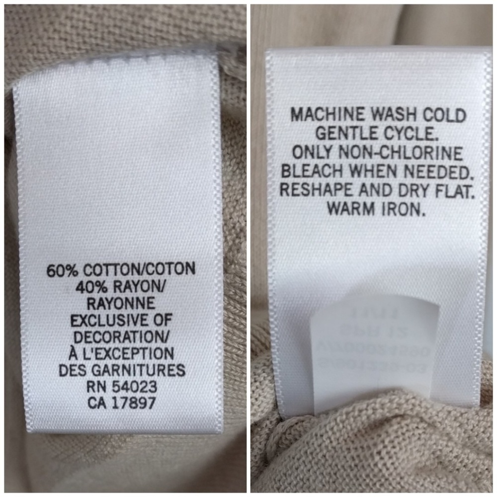 Banana Republic Rayon Blend Cardigan Small Petite - Picture 6 of 7